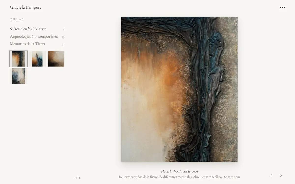 Home page of Graciela Lempert